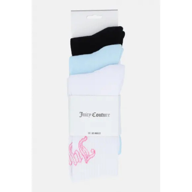 Juicy Couture Manon 3 pack socks with logo JCAXS223713 large