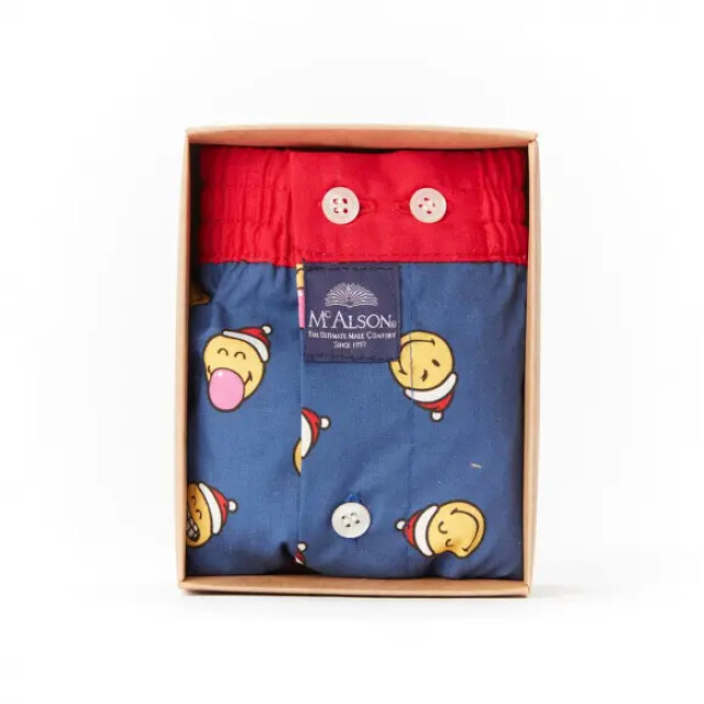 Mc Alson Kerst sileys blauw M4687 large
