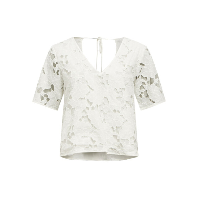 Object objnellie re s/s v-neck top 138 23046358 white 06613.100.0264 large