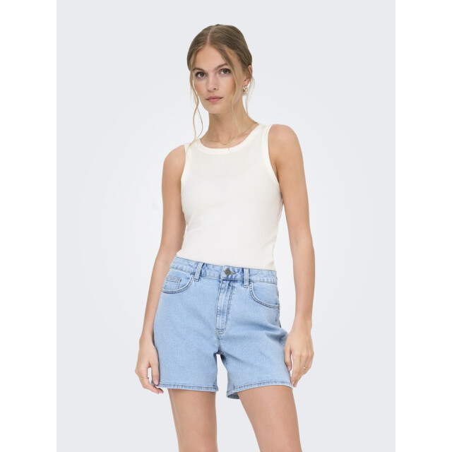 Jacqueline de Yong sofia s/l washed tank top jrs 15328383 cloud dancer 06010.198.0065 large