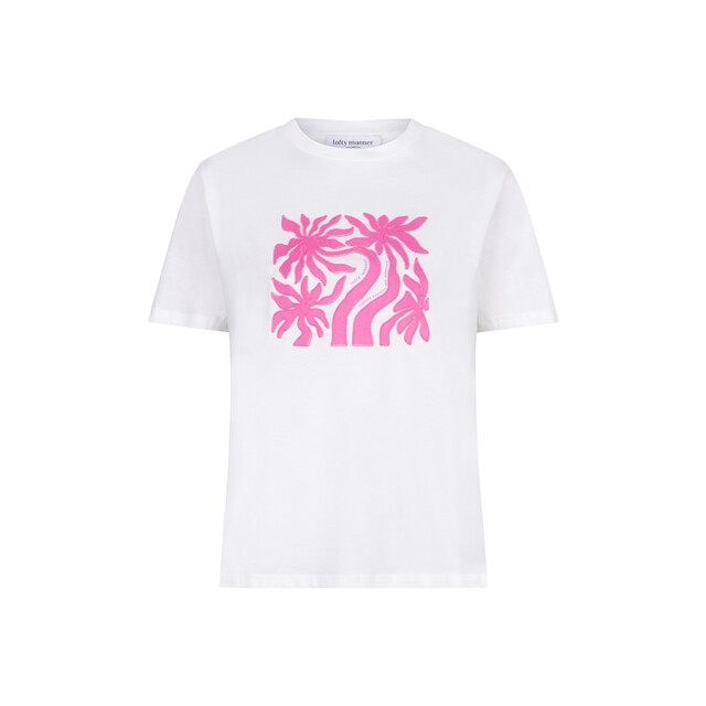 Lofty Manner shirt km qd14 t-shirt marieke 100 white 06011.938.0015 large