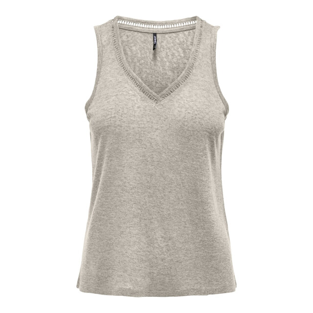 Only onlpenny s/l v-neck top jrs noos 15320076 silver lining 06010.915.0003 large