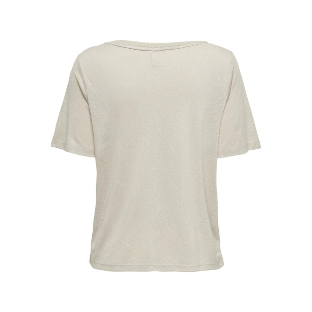 Only onlelise s/s v-neck top jrs noos 15257390 moonbeam 06615.185.0070 large