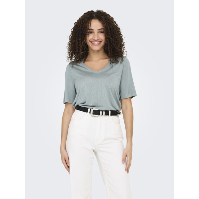 Only onlelise s/s v-neck top jrs noos 15257390 abyss 06615.369.0080 large