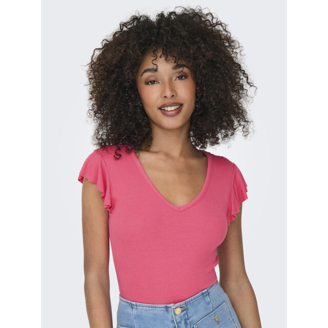 Only onlbelia cap sleeve top jrs noos 15227187 camelia 06615.615.0070 large
