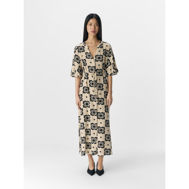 Object objella re 2/4 midi dress 138 23046477 sandshell 06311.820.0015 large