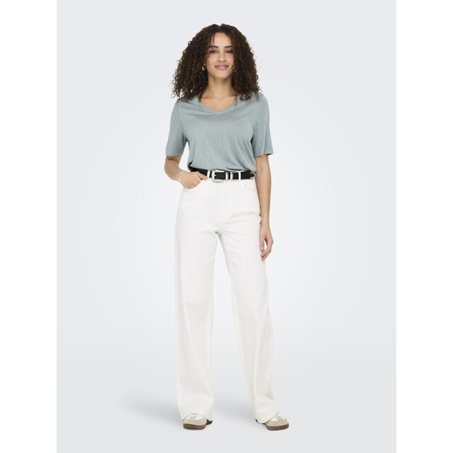 Only onlelise s/s v-neck top jrs noos 15257390 abyss 06615.369.0080 large