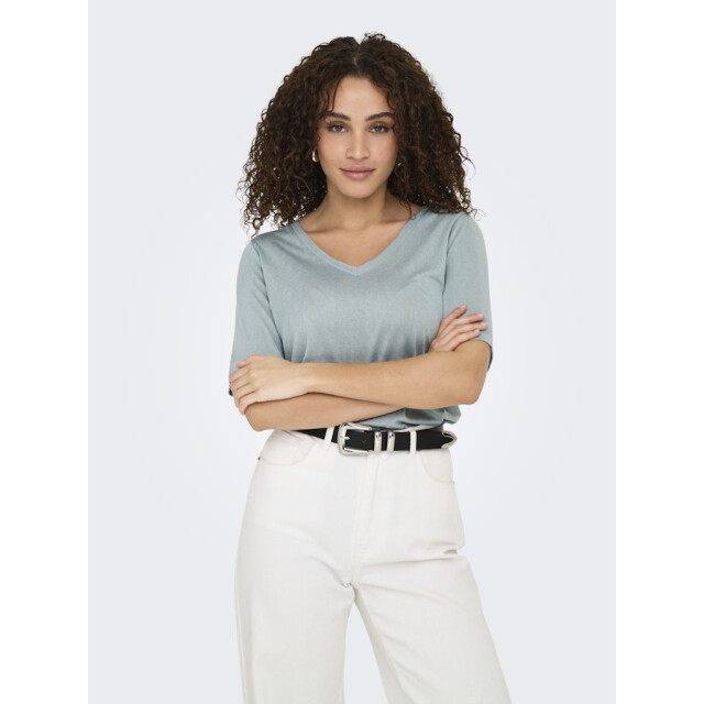 Only onlelise s/s v-neck top jrs noos 15257390 abyss 06615.369.0080 large