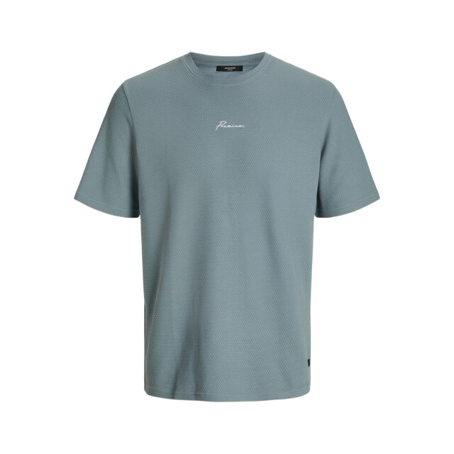 Jack & Jones jprblafranco ss tee crew neck ln 12175825 stormy sea 05011.315.0042 large