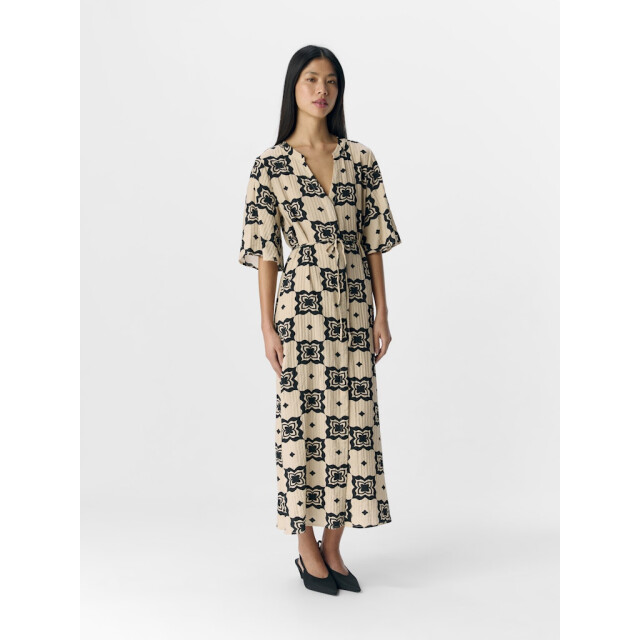 Object objella re 2/4 midi dress 138 23046477 sandshell 06311.820.0015 large