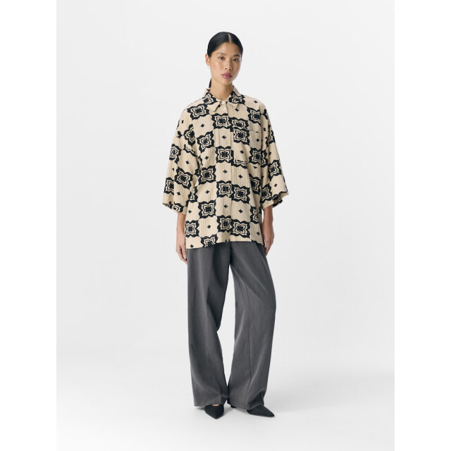 Object objella 3/4 shirt 138 23046478 sandshell 06613.820.0027 large