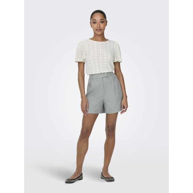 Only onlriverside s/s flaired top jrs 15312474 cloud dancer 06011.198.0180 large