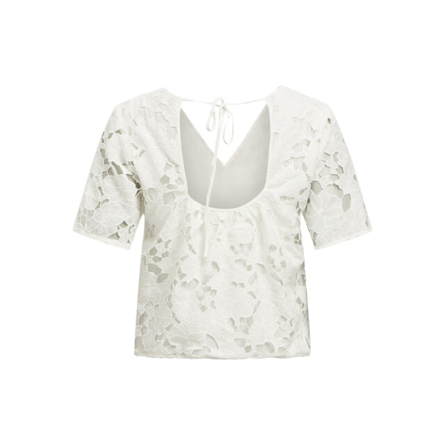 Object objnellie re s/s v-neck top 138 23046358 white 06613.100.0264 large