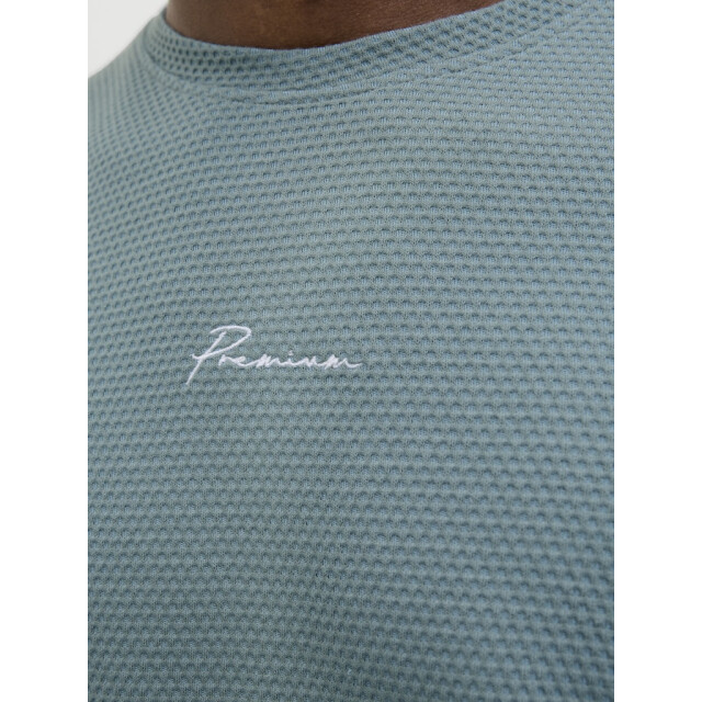 Jack & Jones jprblafranco ss tee crew neck ln 12175825 stormy sea 05011.315.0042 large