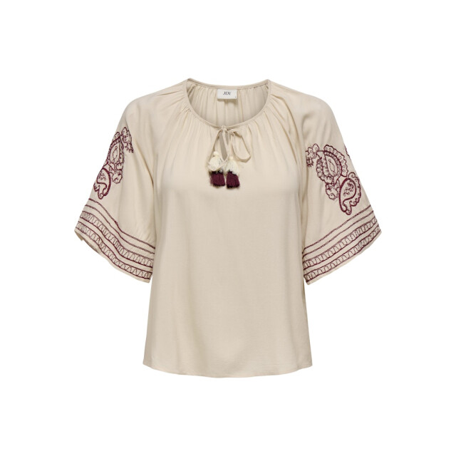 Jacqueline de Yong risso life bianca l/s top wvn 15347078 tapioca 06615.198.0103 large