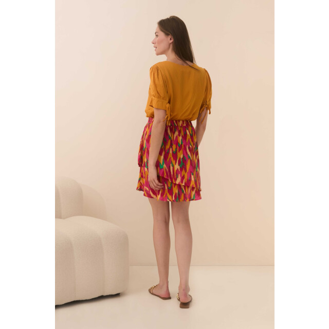 Lofty Manner blouse km qd01.1 blouse imani 350 orange 06613.540.0015 large
