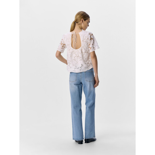 Object objnellie re s/s v-neck top 138 23046358 white 06613.100.0264 large