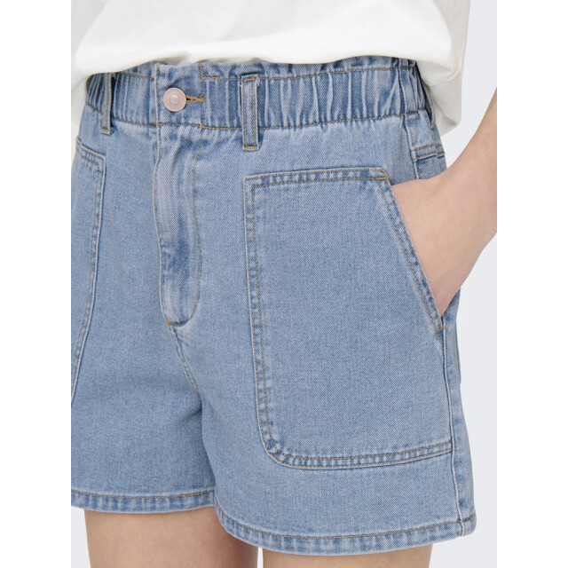 Jacqueline de Yong rafael hw pocket shorts dnm 15324617 light blue denim 06901.260.0010 large