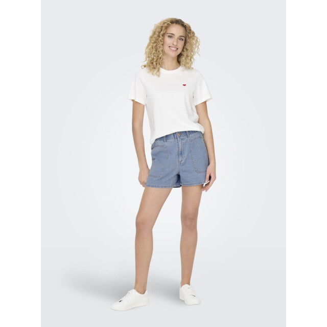 Jacqueline de Yong rafael hw pocket shorts dnm 15324617 light blue denim 06901.260.0010 large