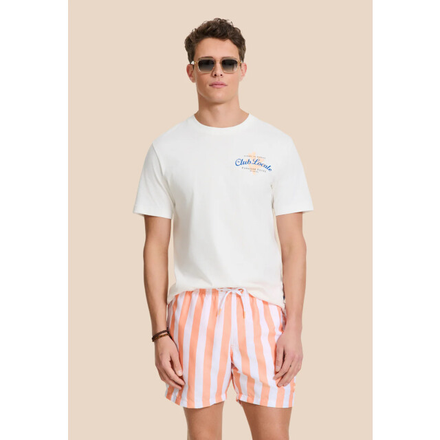 Shiwi men swimshort broad stripe 1441100200 2841 orange sun stripe 05412.540.0013 large
