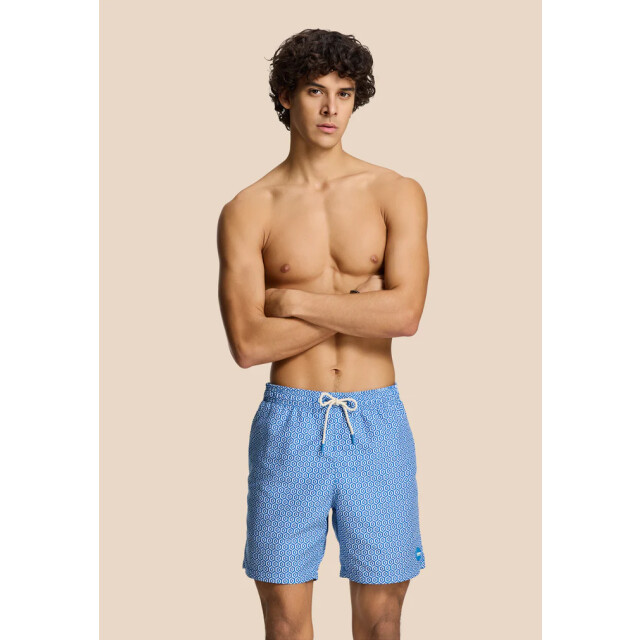 Shiwi men mike swim short 7 inch geo tile 1525107650 6537 blue geo tile 05412.247.0003 large