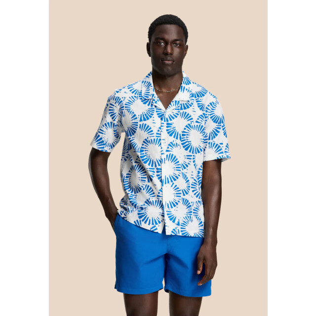 Shiwi men mike swim shorts 7 inch solid 1525107100 6037 blue 05412.247.0002 large