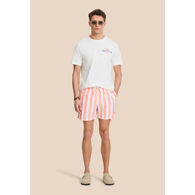 Shiwi men swimshort broad stripe 1441100200 2841 orange sun stripe 05412.540.0013 large