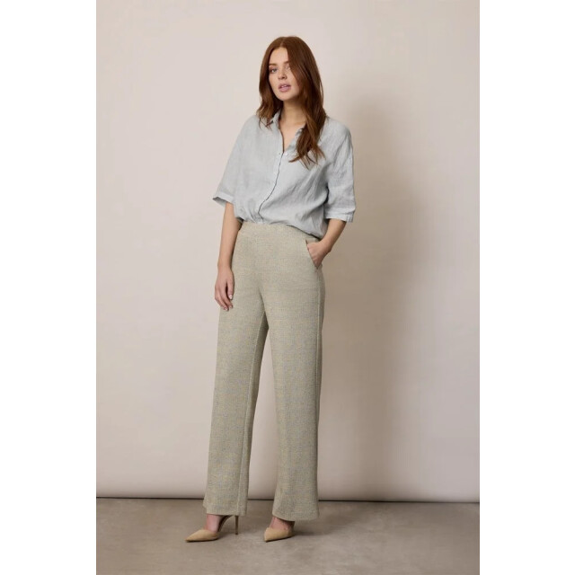 Corel Amsterdam lilly jacquard lurex pants 1006-1409 500 citadel blue 06541.349.0009 large