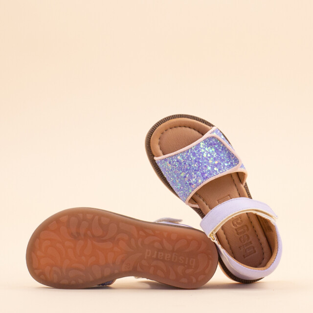 Bisgaard Sandal aida lavender glitter kids meisjes leer 73529-1847 large