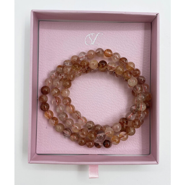 Smashed Lemon 64023 tangerine quartz kralenketting 64023-743-OS large