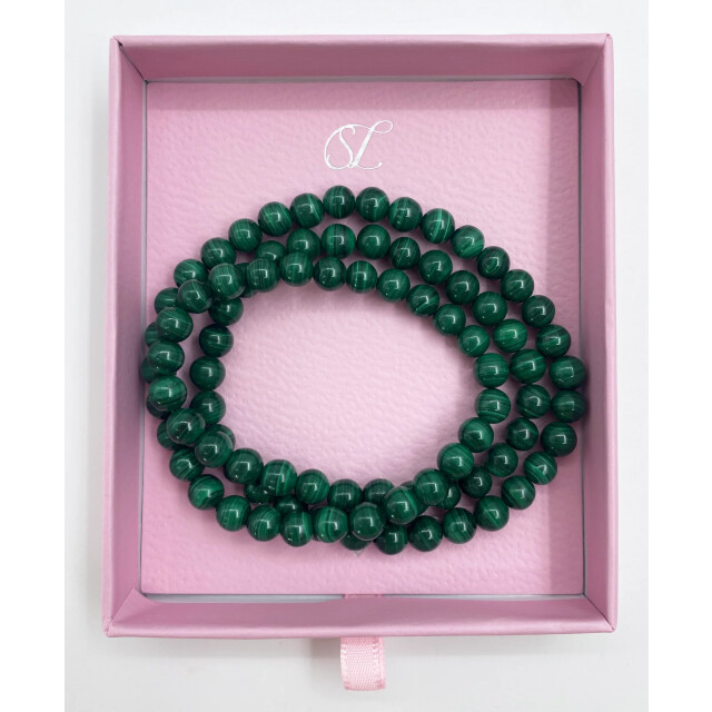 Smashed Lemon 64026 malachite kralenketting 64026-640-OS large