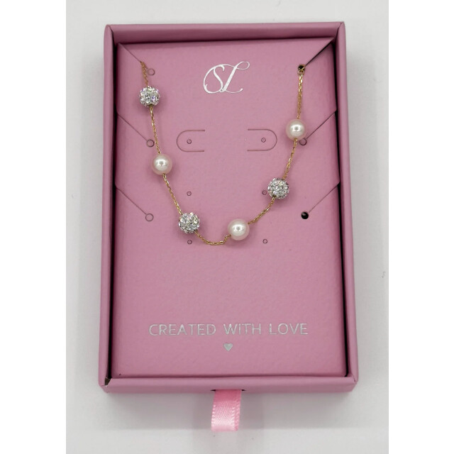 Smashed Lemon 62049 zilveren armband met goudvergulding en zirkoon 62049-025-OS large