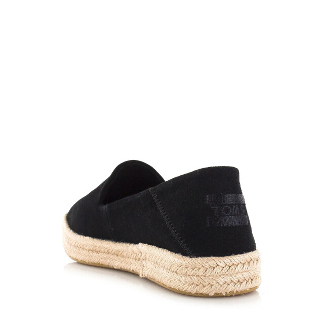 Toms carolina black flatform espadrilles dames 10020690 large
