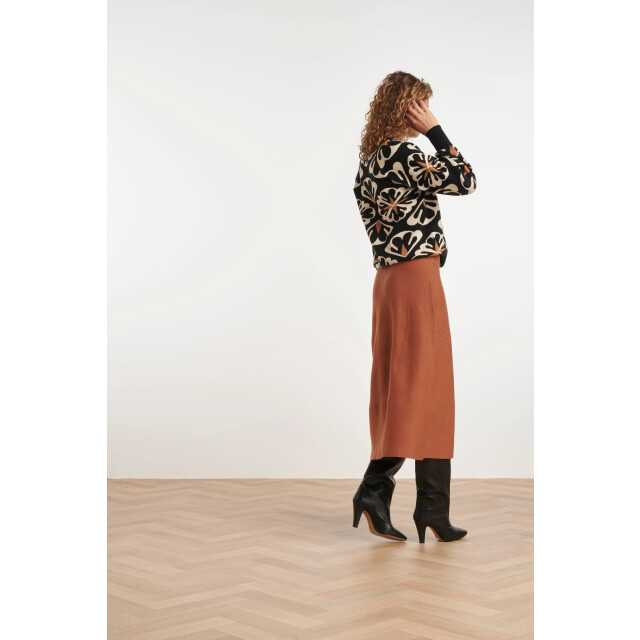 Smashed Lemon 24787 e gebreide rok | 24787-775-XXL large