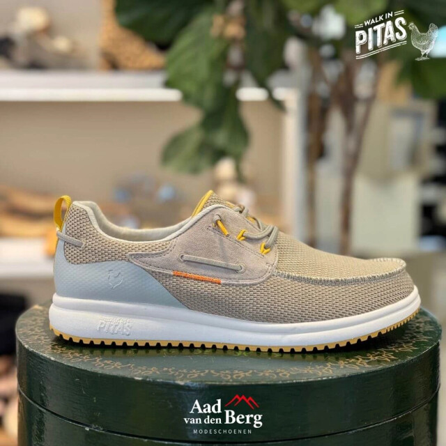 Walk in Pitas Herenschoenen veterschoenen Bay large