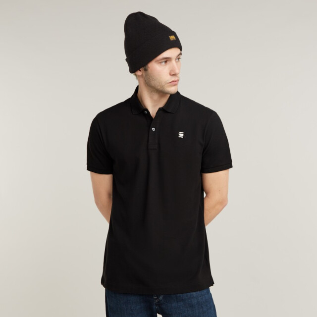 G-Star D11595 5864 6484 -  dunda slim  fit heren polo - 6484/D11595 5864 Dunda Slim large