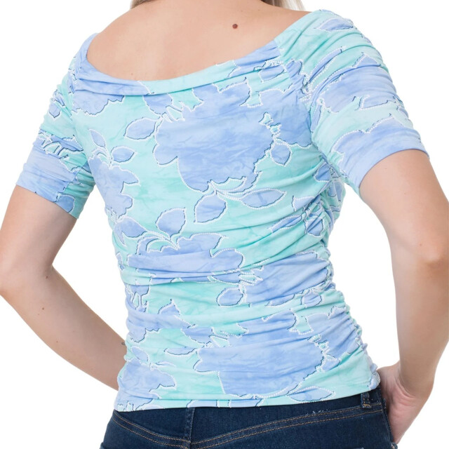 Guess Top met bloemenprint Guess Blauw Top Met Bloemenprint large