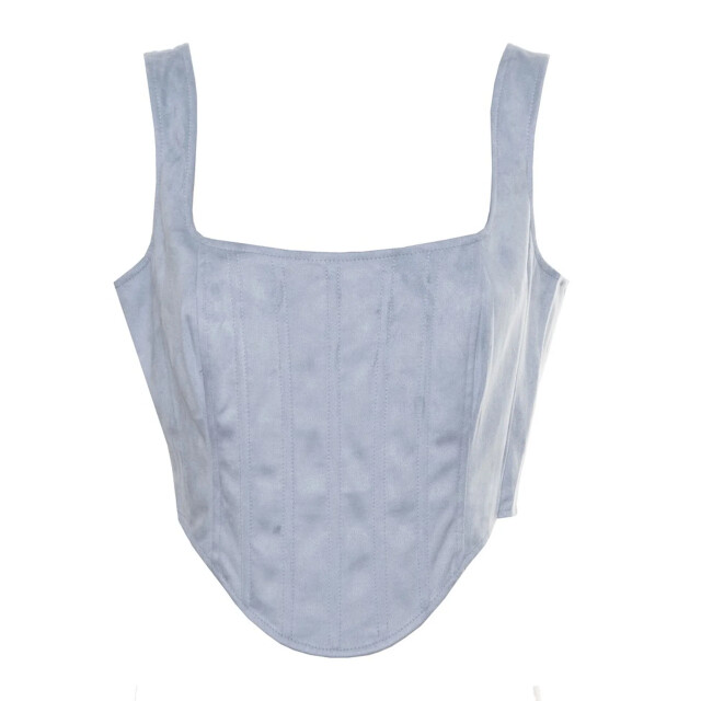 Guess Blauw corset top Guess Blauw Corset Top large