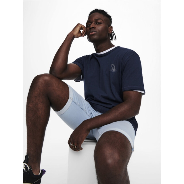 Only & Sons onsply jog shorts pk8587 22018587 denim 05411.211.0139 large