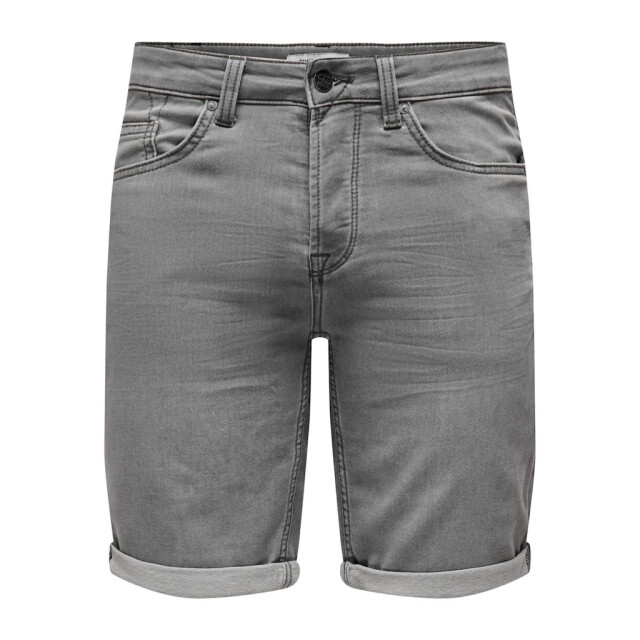 Only & Sons onsply life reg gr jog sho pk 8583 22018583 grey denim 05411.949.0020 large