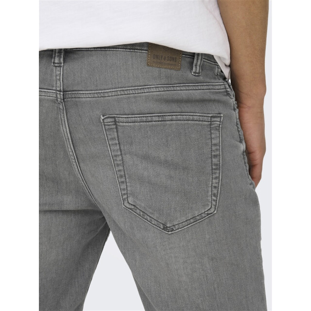 Only & Sons onsply life reg gr jog sho pk 8583 22018583 grey denim 05411.949.0020 large