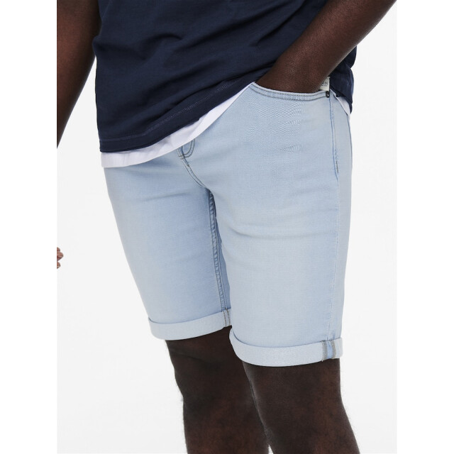 Only & Sons onsply jog shorts pk8587 22018587 denim 05411.211.0139 large