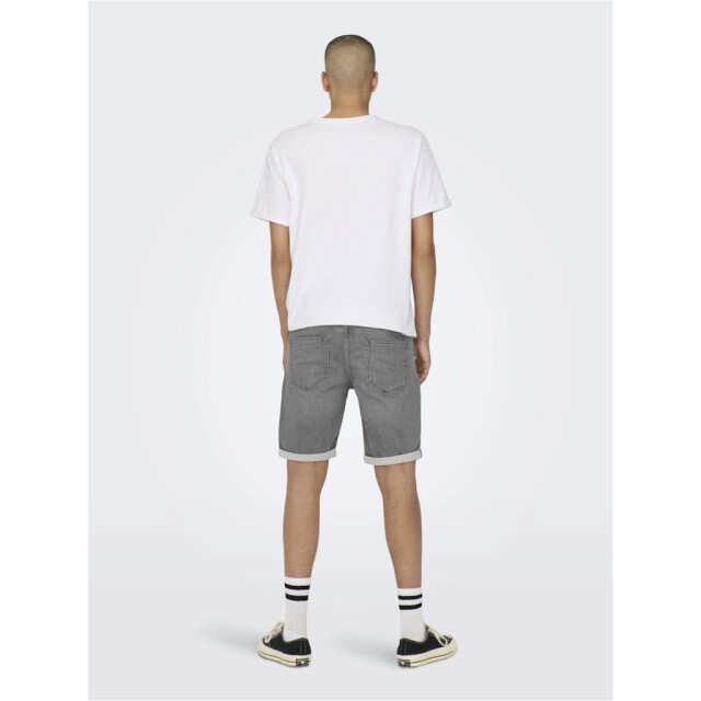 Only & Sons onsply life reg gr jog sho pk 8583 22018583 grey denim 05411.949.0020 large