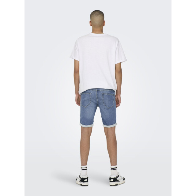 Only & Sons onsply jog shorts pk 8584 22018584 denim 05411.211.0137 large