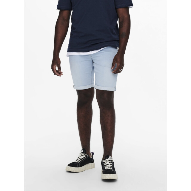 Only & Sons onsply jog shorts pk8587 22018587 denim 05411.211.0139 large
