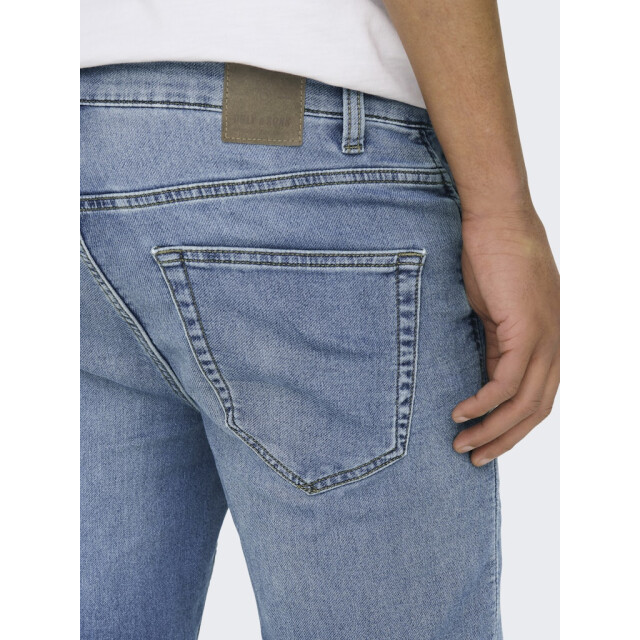 Only & Sons onsply jog shorts pk 8584 22018584 denim 05411.211.0137 large