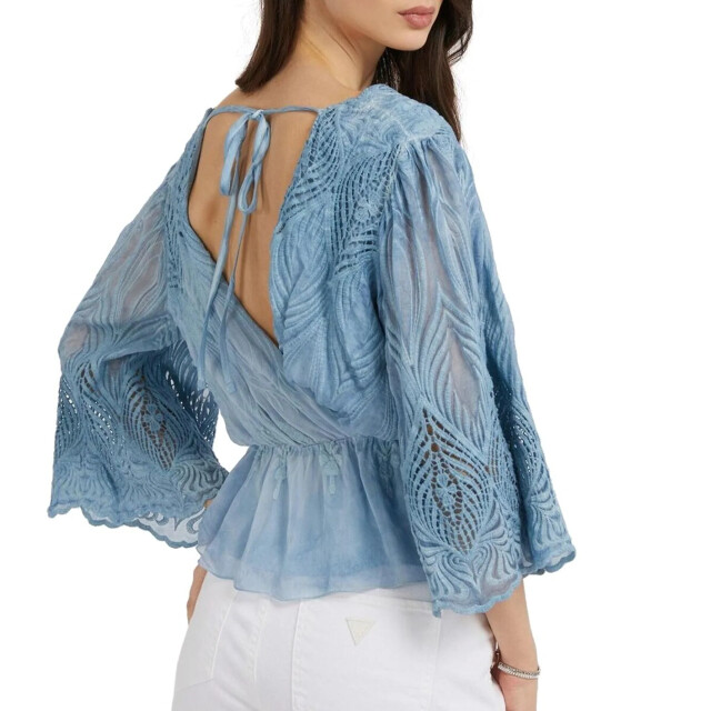 Guess Overhemd Guess Blauw Overhemd large