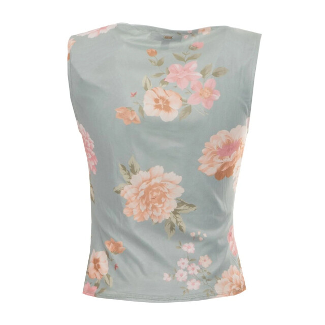 Guess Top met bloemenprint Guess Blauw Top Met Bloemenprint large
