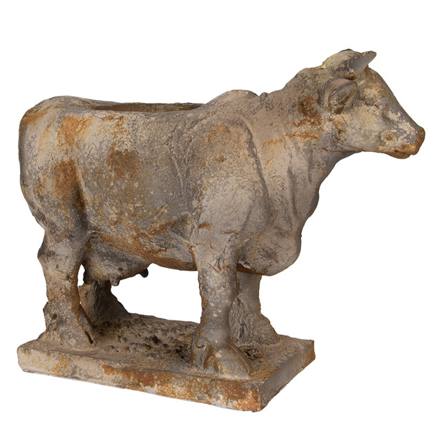 Clayre & Eef Bloempot koe 36x15x28 cm keramisch materiaal 3181501 large