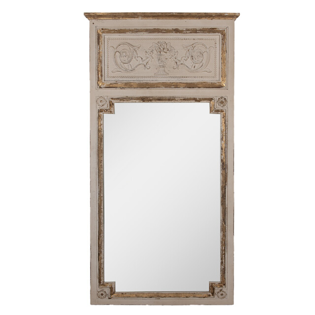 Clayre & Eef Spiegel 80x5x158 cm hout glas 3181484 large